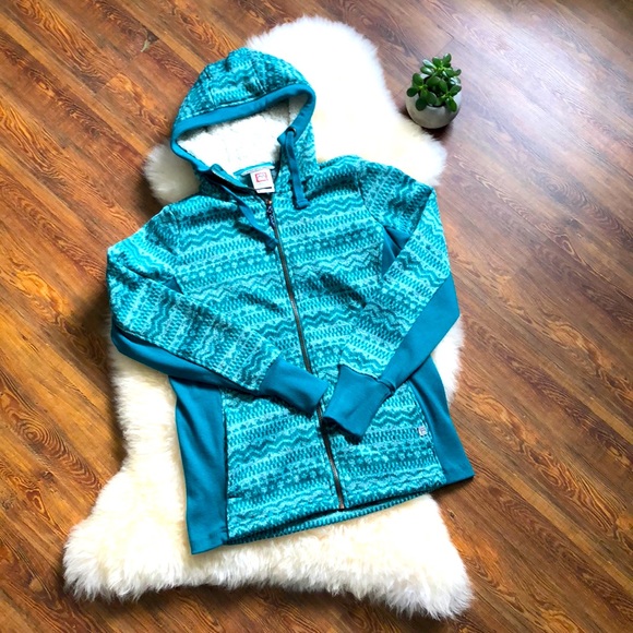 EUC Avalanche Lana knit hooded zip up jacket - Picture 2 of 2